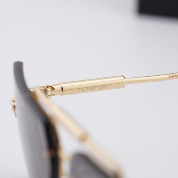 Versace VE2245 100258 Rectangle Sunglasses – Gold/Pink Gradient - Picture 9 of 10